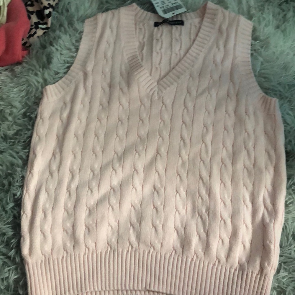 Pink Brandy Melville Sweater Vest